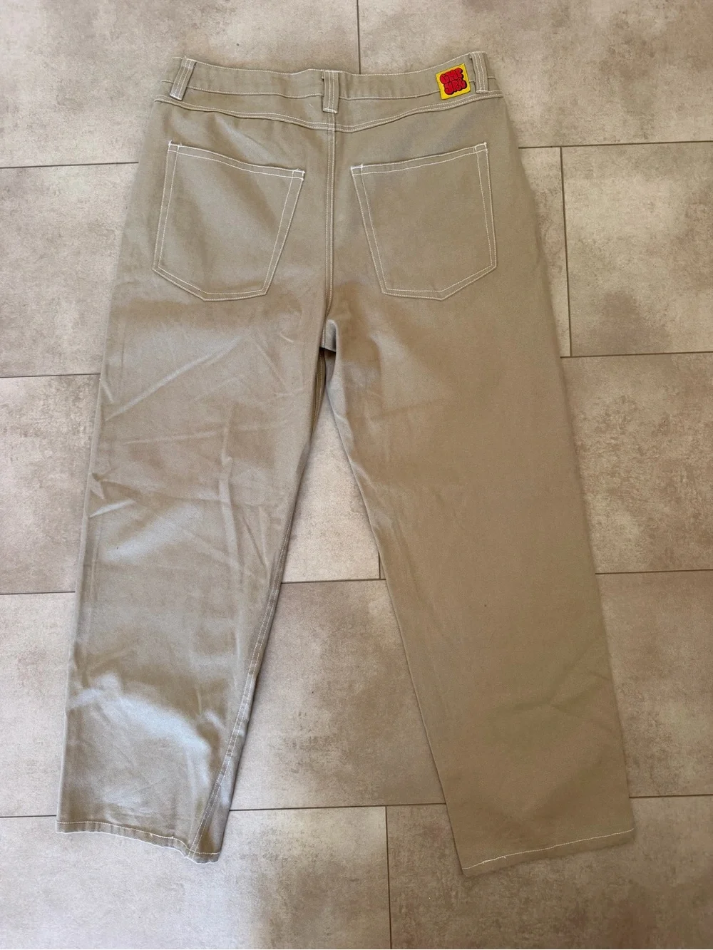 Empyre Double Knee Khaki Canvas Skate Pants